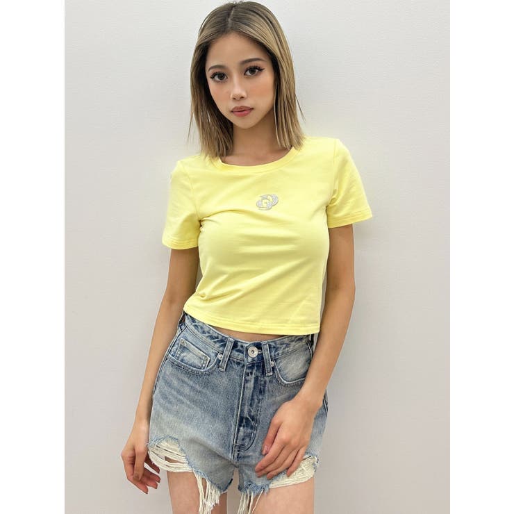 GLITTER GD Tシャツ[品番：MKSW0064881]｜GYDA（ジェイダ）の