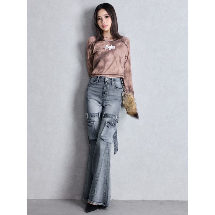 GYDA processing like shortトップス | GYDA | 詳細画像7 