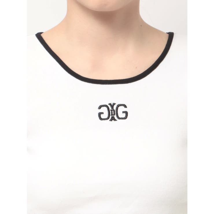 GYDA　Symmetry GYDAバイカラーTシャツ　0725427389 Symmetry GYDAバイカラーTシャツ[品番：MKSW0064905]｜GYDA
