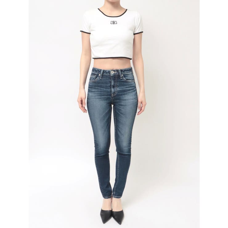 GYDA　Symmetry GYDAバイカラーTシャツ　0725427389 Symmetry GYDAバイカラーTシャツ[品番：MKSW0064905]｜GYDA