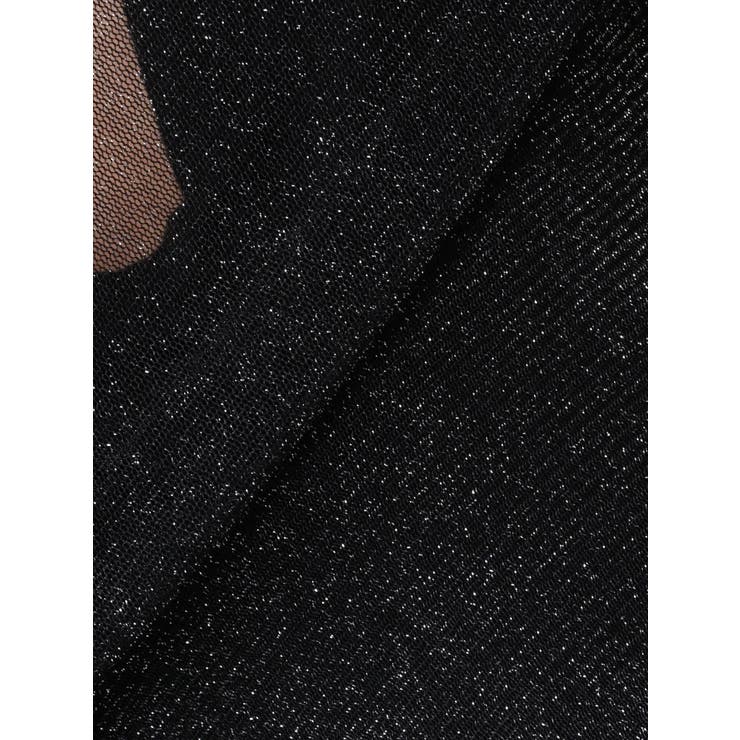 mock neck shiny sheerトップス | GYDA | 詳細画像14 