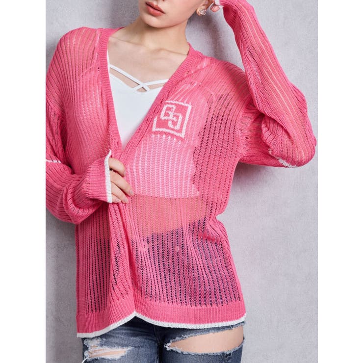 GG AIRY ニットカーディガン[品番：MKSW0065715]｜GYDA