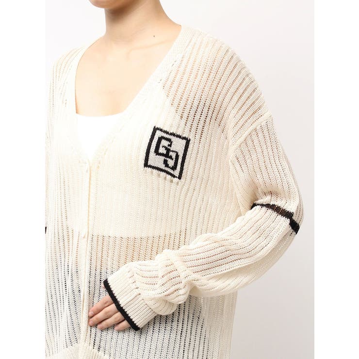 ❤︎未使用❤︎GYDA/ジェイダ☆GG AIRY ニットカーディガン GG AIRY ニットカーディガン[品番：MKSW0065715]｜GYDA