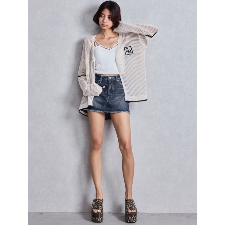 GG AIRY ニットカーディガン | GYDA | 詳細画像8 