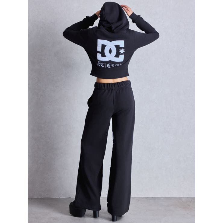 GYDA×DC OE LOGOショートスウェットZIP UPパーカー | GYDA | 詳細画像14 