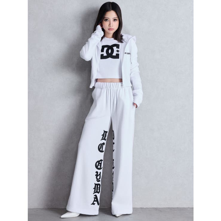 GYDA×DC OE LOGOショートスウェットZIP UPパーカー | GYDA | 詳細画像18 