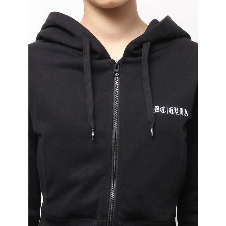 GYDA×DC OE LOGOショートスウェットZIP UPパーカー | GYDA | 詳細画像23 