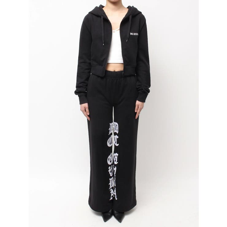 GYDA×DC OE LOGOショートスウェットZIP UPパーカー | GYDA | 詳細画像32 