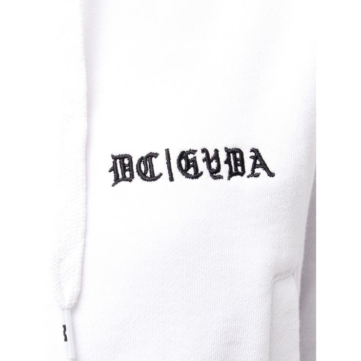 パーカー GYDA×DC OE LOGOショートスウェットZIP UPパーカー レディース GYDA×DC OE LOGOショートスウェットZIP UPパーカー[品番