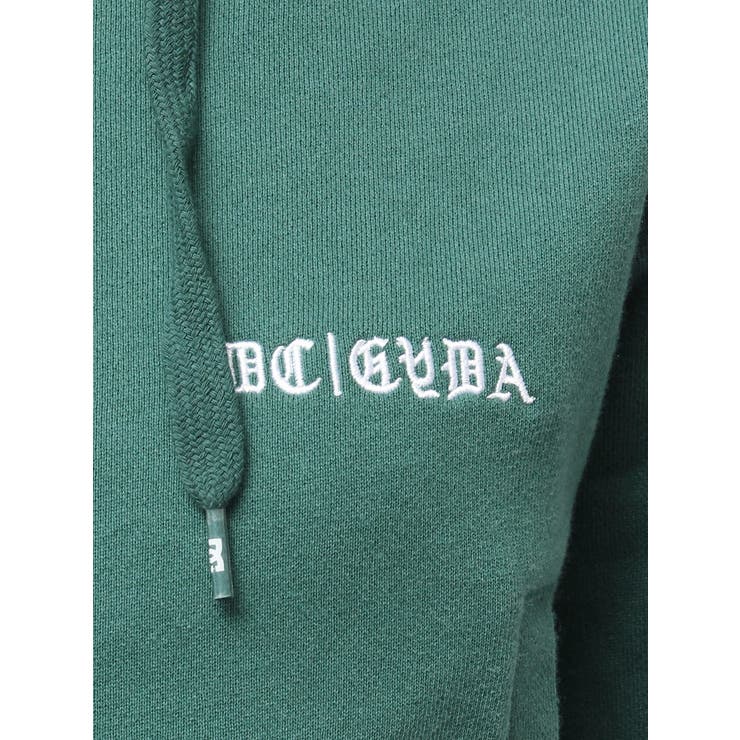 GYDA×DC OE LOGOショートスウェットZIP UPパーカー[品番