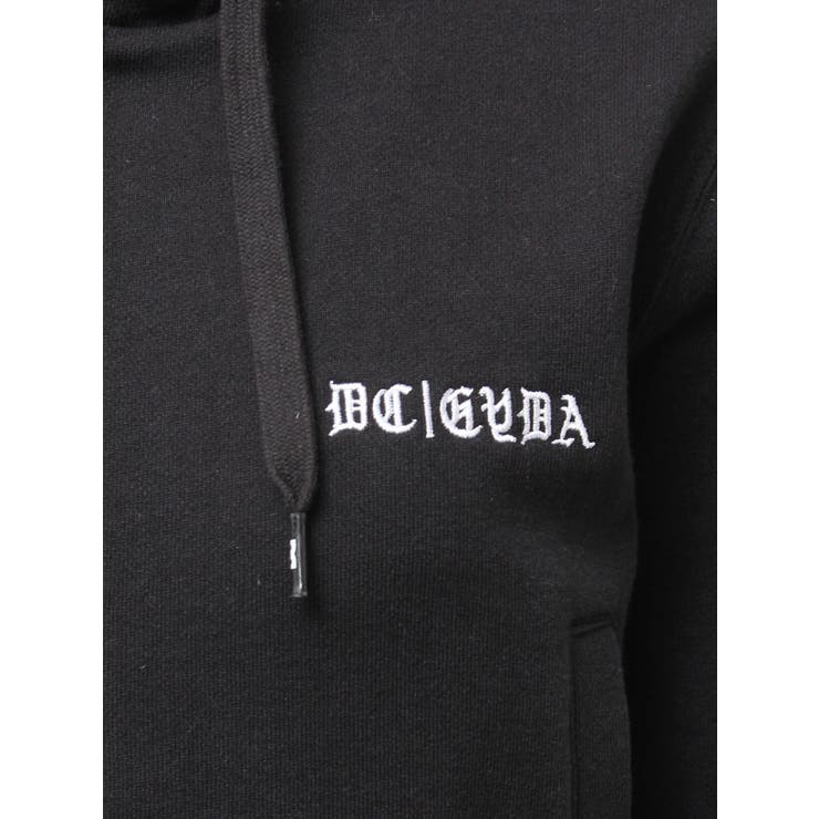 GYDA×DC OE LOGOショートスウェットZIP UPパーカー[品番