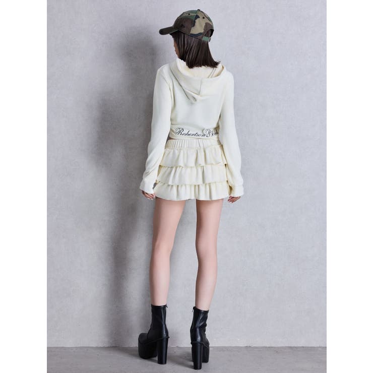 Robertson Blvd Velour ショートパーカー | GYDA | 詳細画像14 