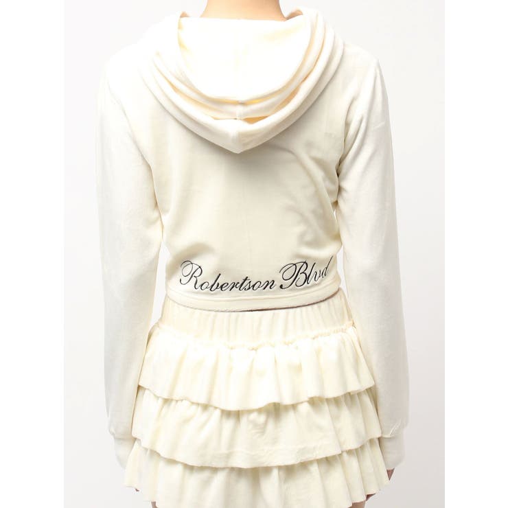 Robertson Blvd Velour ショートパーカー | GYDA | 詳細画像25 