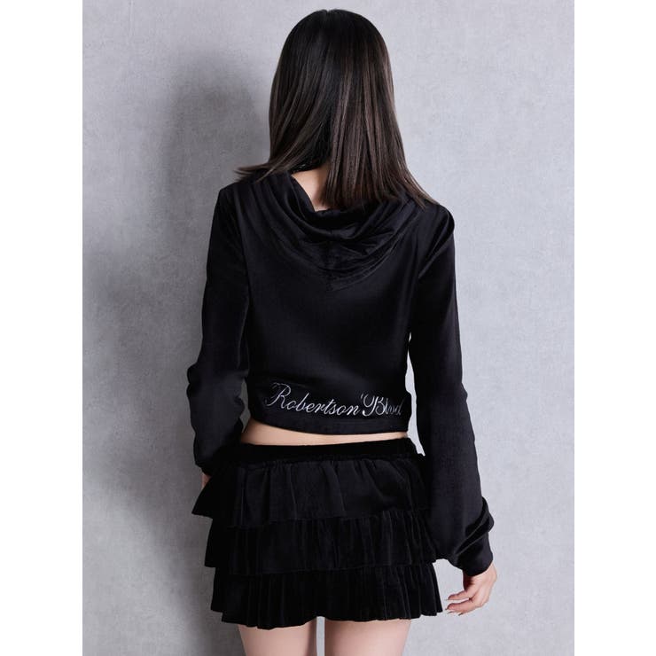 パーカー Robertson Blvd Velour ショートパーカー レディース Robertson Blvd Velour ショートパーカー[品番：MKSW0065741