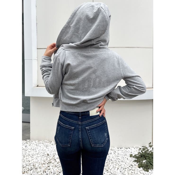 GYDA Short ラメパーカー【SETUP着用可】[品番：MKSW0064953