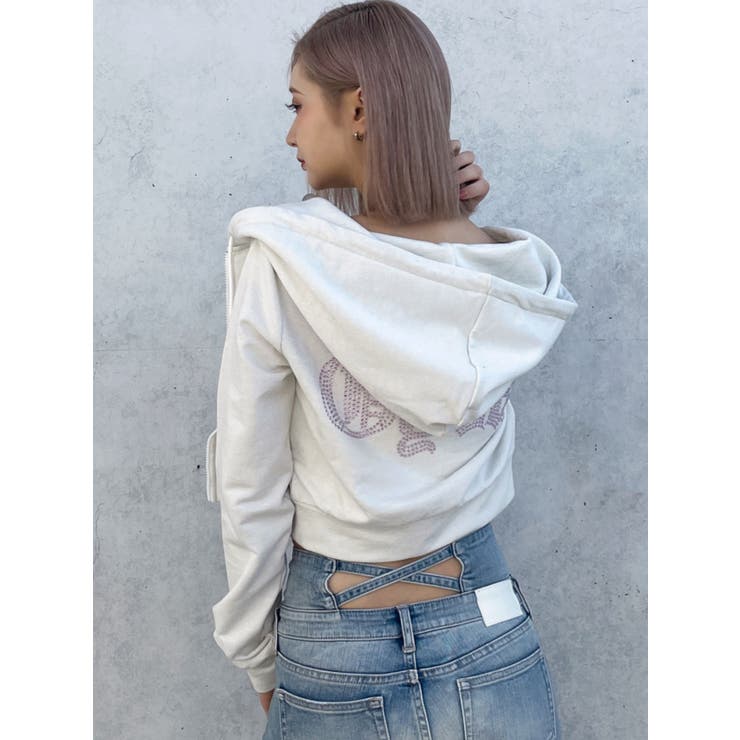 GYDA Short ラメパーカー【SETUP着用可】[品番：MKSW0064953