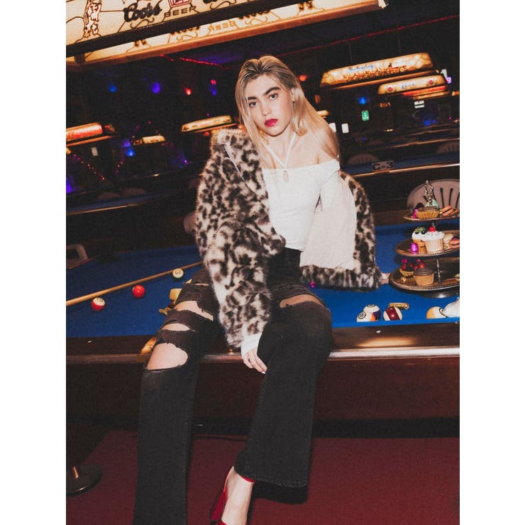 GGエコファーショートフードコート | GYDA | 詳細画像25 