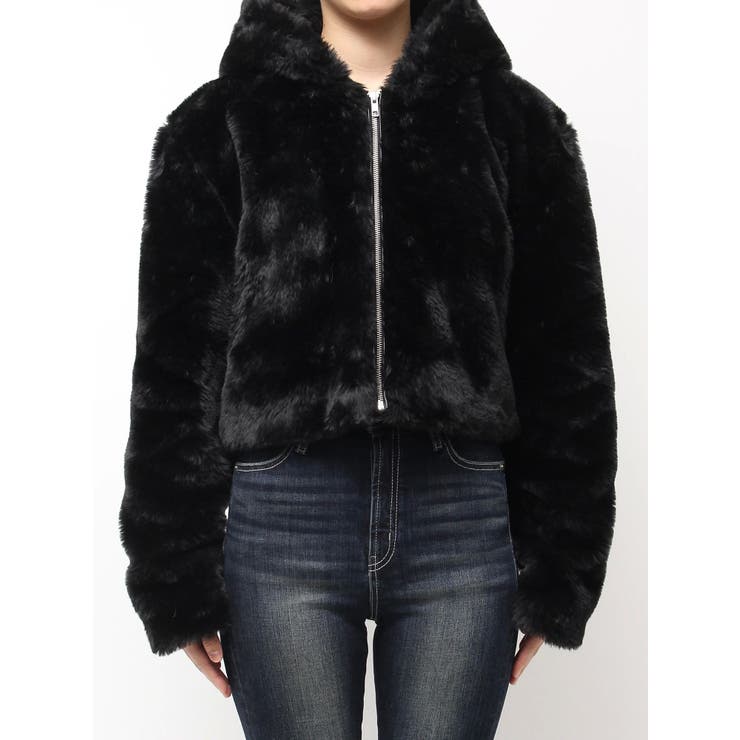 GGエコファーショートフードコート | GYDA | 詳細画像26 