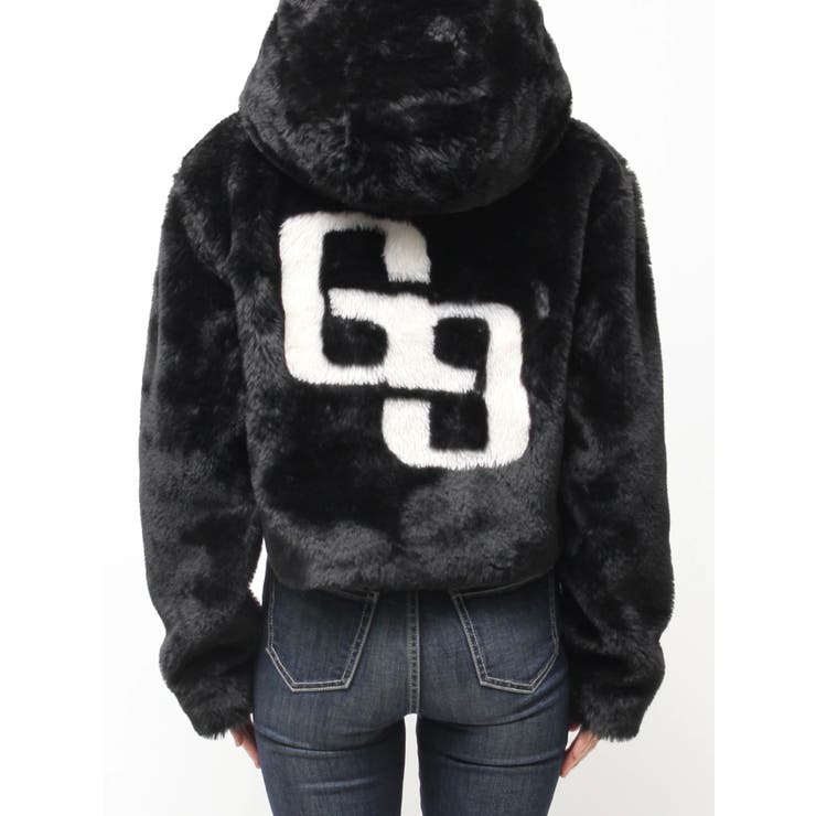 GGエコファーショートフードコート | GYDA | 詳細画像28 