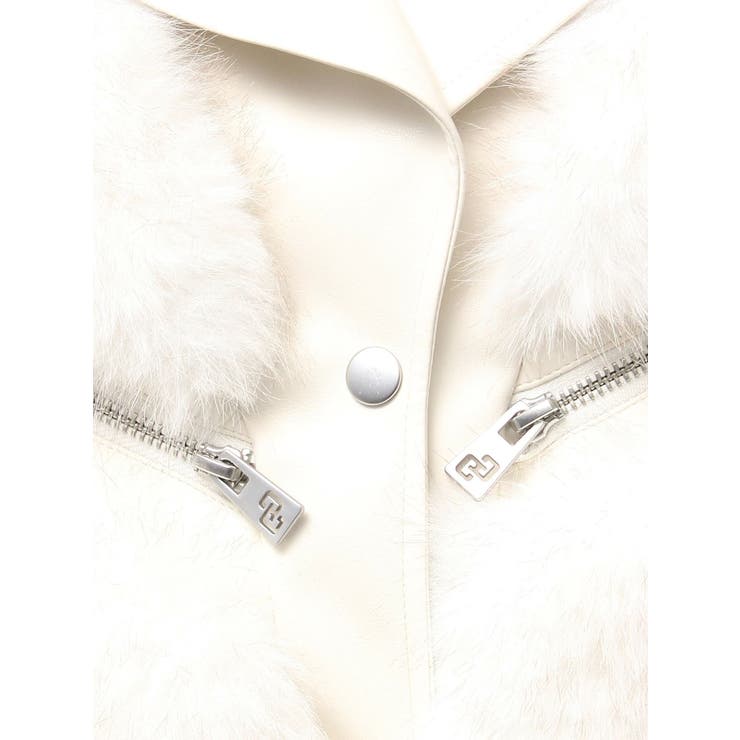 GGスライダーライダースファーベスト[品番：MKSW0066055]｜GYDA