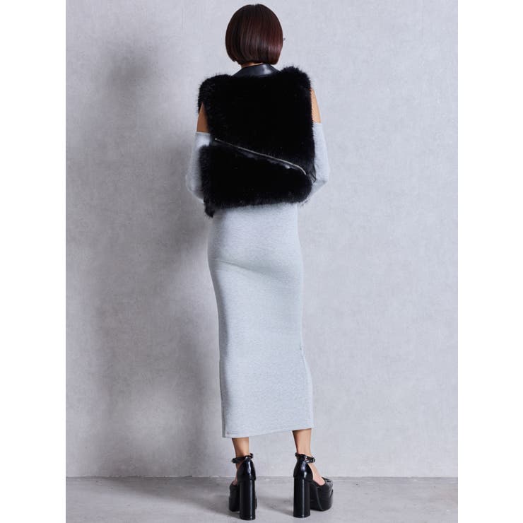 GGスライダーライダースファーベスト[品番：MKSW0066055]｜GYDA