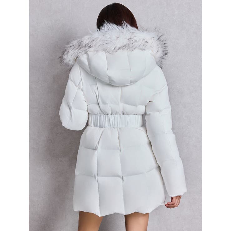 GDベルト付きロングダウンコート[品番：MKSW0066478]｜GYDA（ジェイダ