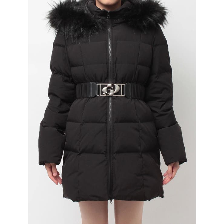 GDベルト付きロングダウンコート[品番：MKSW0066478]｜GYDA（ジェイダ