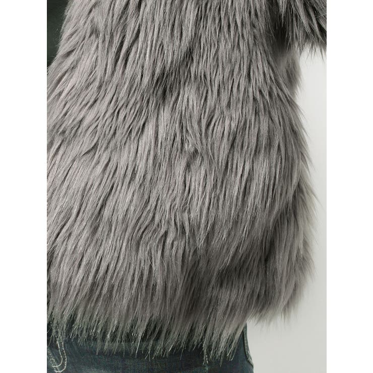 レイヤードエコファーライダースジャケット | GYDA | 詳細画像28 