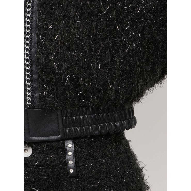 ラメツイードチェーンジャケット | GYDA | 詳細画像19 