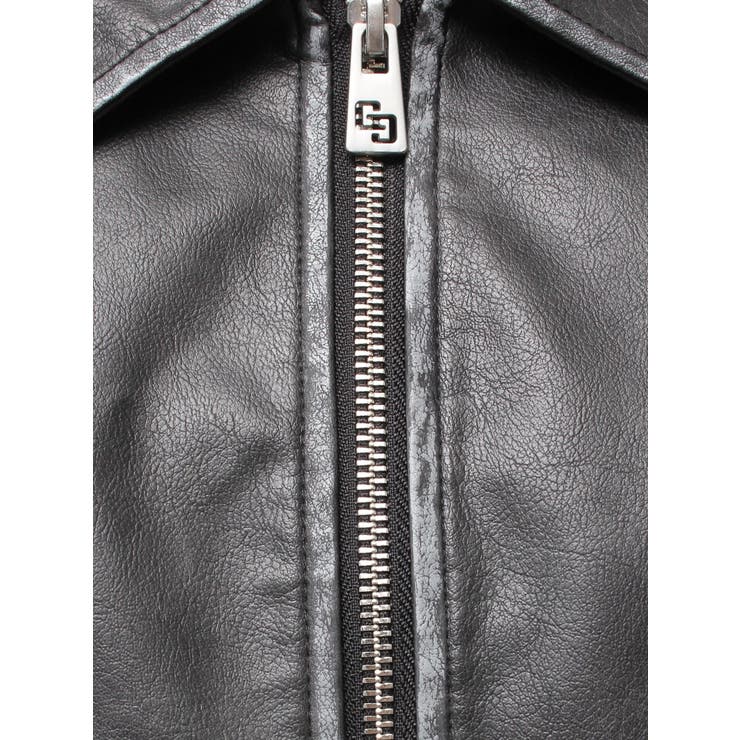 URBAN EDGEフェイクレザーユーティリティーブルゾン | GYDA | 詳細画像38 