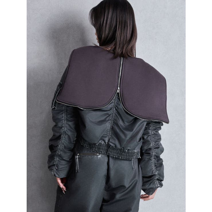 pigment processed hoodieブルゾン | GYDA | 詳細画像7 