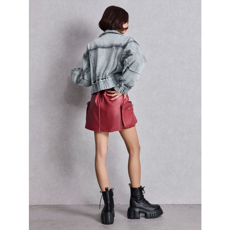 GD Edgeデニムブルゾン | GYDA | 詳細画像5 