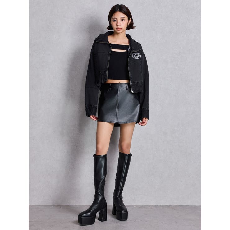 GD Edgeデニムブルゾン | GYDA | 詳細画像8 