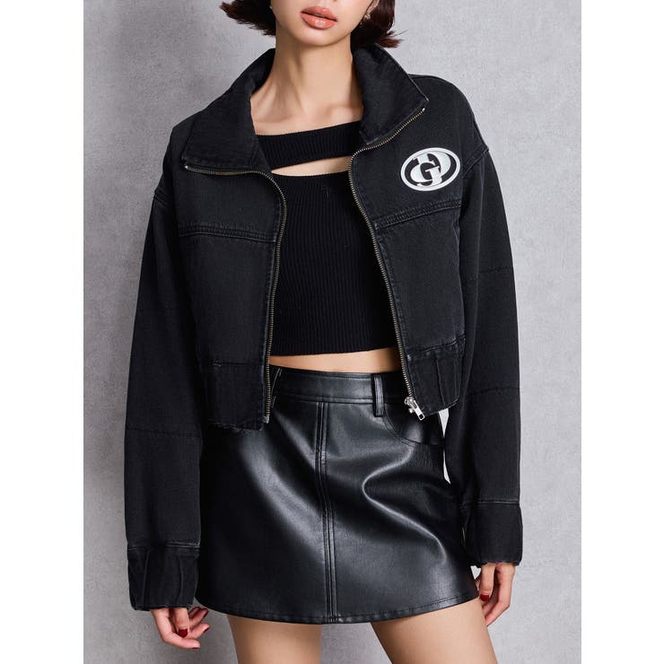 ブラック | GD Edgeデニムブルゾン | GYDA