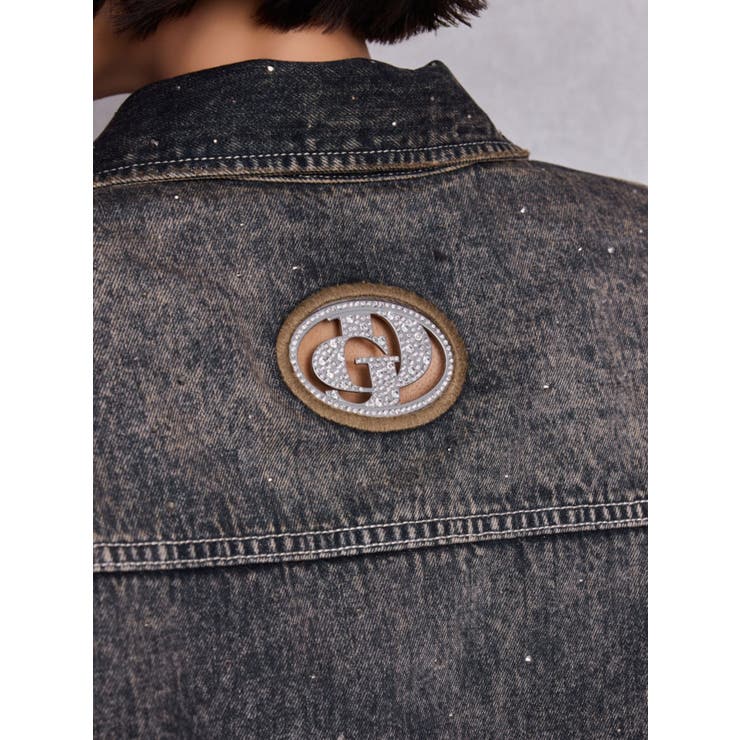 GD MOLD bijouデニムショートＧジャン | GYDA | 詳細画像12 