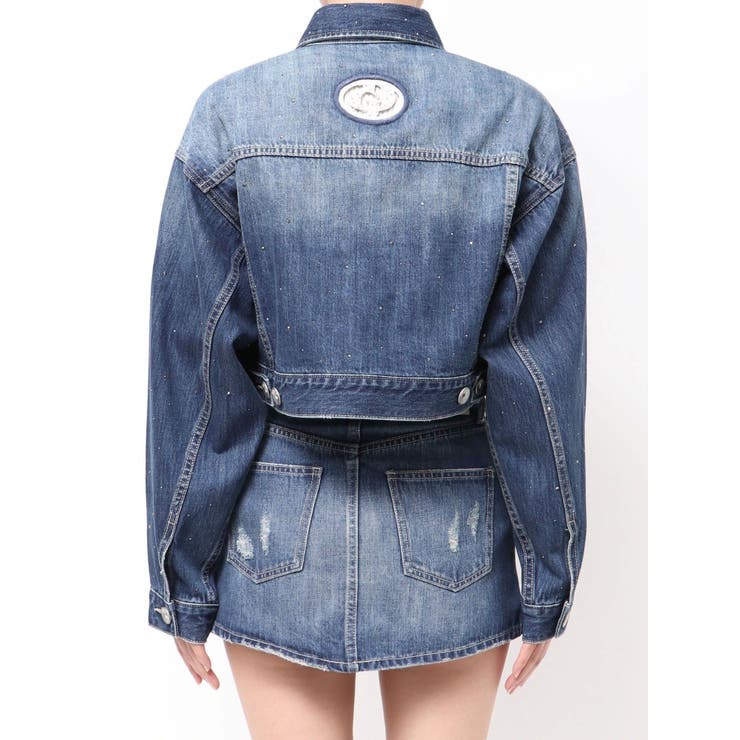 GD MOLD bijouデニムショートＧジャン | GYDA | 詳細画像16 