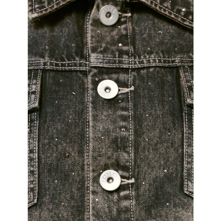 GD MOLD bijouデニムショートＧジャン | GYDA | 詳細画像24 