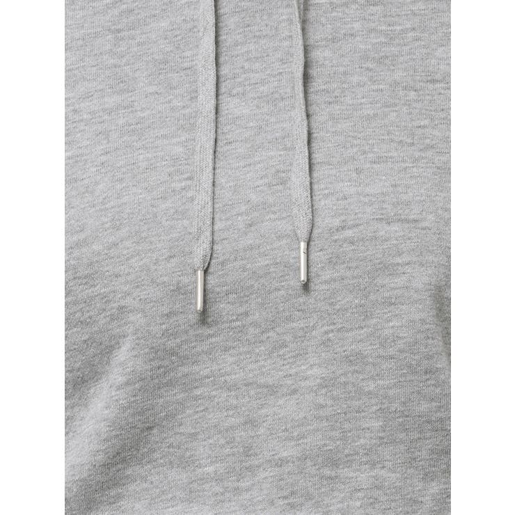 BACK OPENドッキングスウェットパーカーワンピース | GYDA | 詳細画像12 