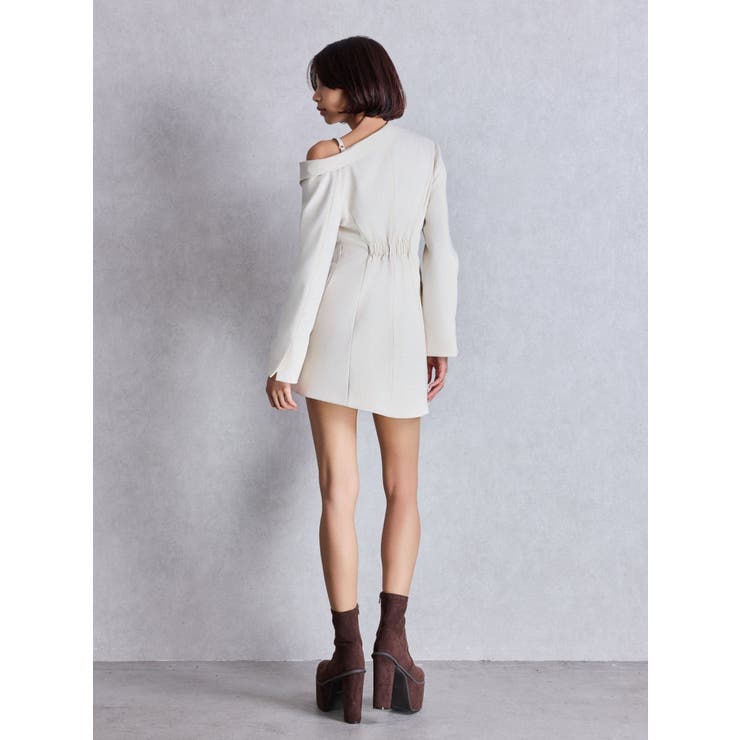 asymmetryジャケットワンピース | GYDA | 詳細画像4 