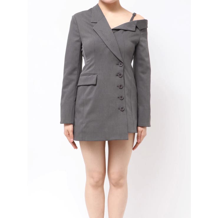 asymmetryジャケットワンピース | GYDA | 詳細画像9 