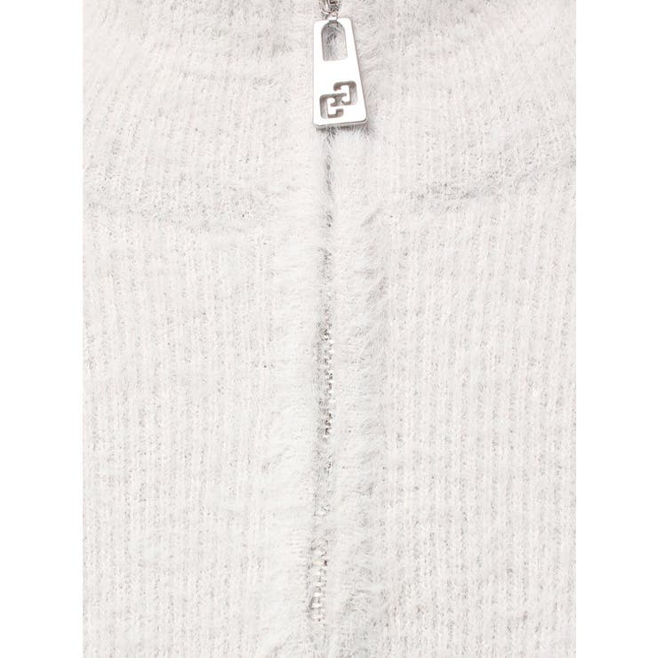 ZIPミニシャギーニットワンピース | GYDA | 詳細画像24 