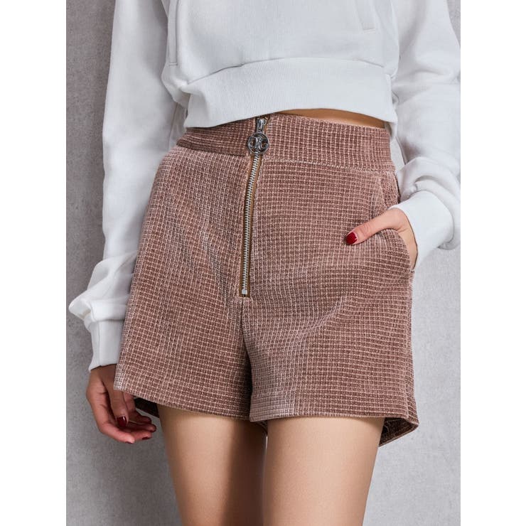 Symmetry GYDAラメコーデュロイショートパンツ | GYDA | 詳細画像14 