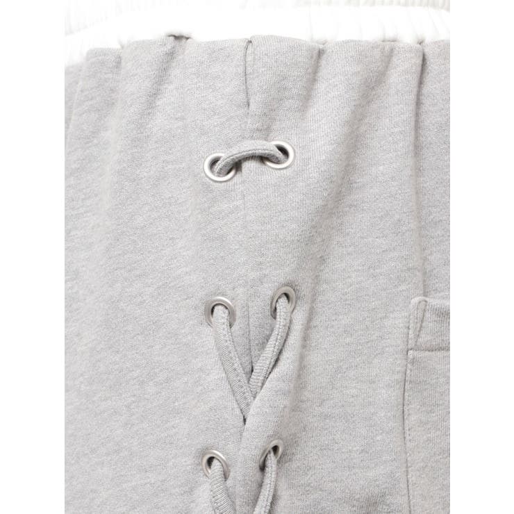 サイドレースアップカーブスウェットパンツ | GYDA | 詳細画像17 