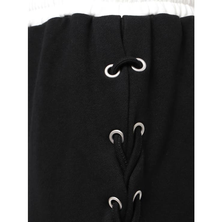 サイドレースアップカーブスウェットパンツ | GYDA | 詳細画像18 