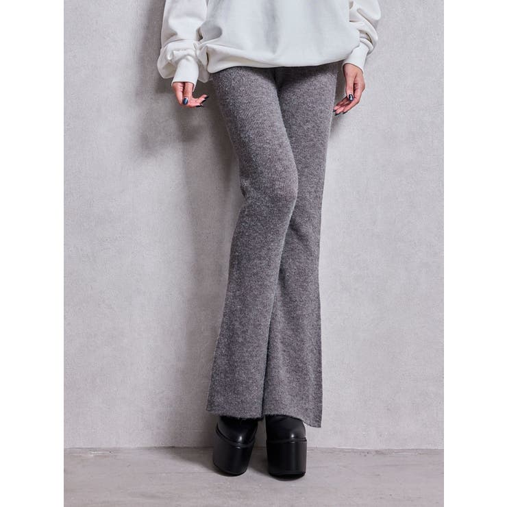 cycle by myob ニットフレアパンツ cycle by myob ニットフレアパンツ