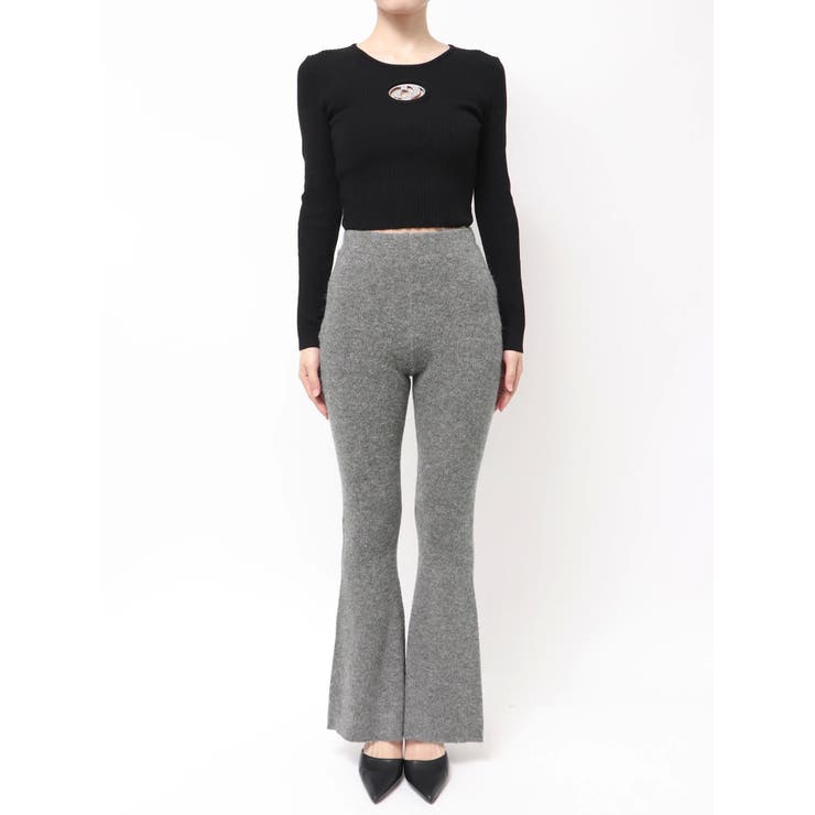 ニットフレアパンツ | GYDA | 詳細画像17 