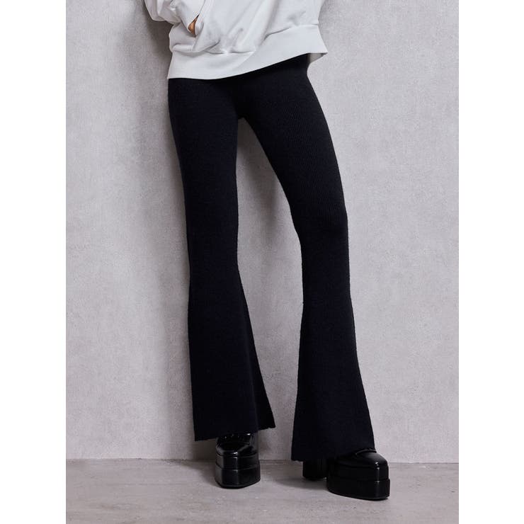 Myysoduk ニットフレアパンツ Myysoduk ニットフレアパンツ セール】ニットフレアパンツ□80～140cm