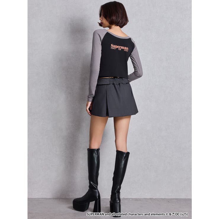 【即日発送】gyda ボックスプリーツスカートライクショートパンツ belt designプリーツスカートライクショートパンツ[品番
