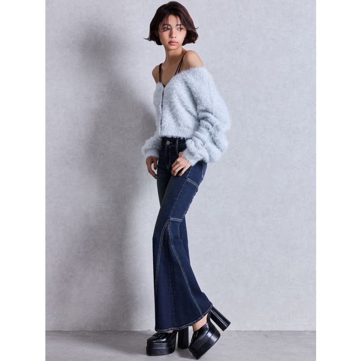 GGアンクルストラップチャンキーヒールパンプス | GYDA | 詳細画像19 