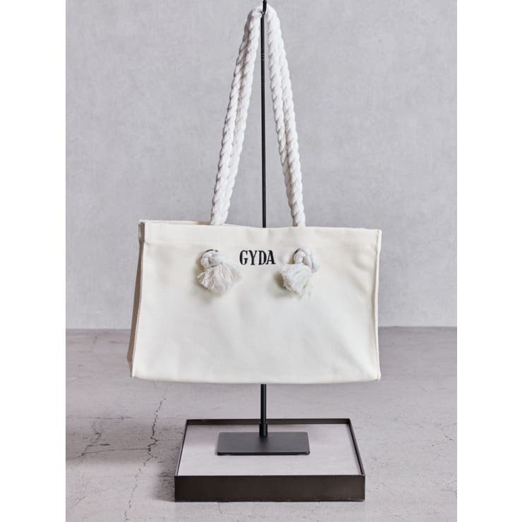 アイボリー | GYDAロープMトートBAG | GYDA